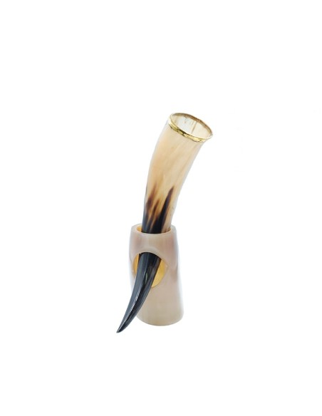 Cuerno Vikingo de 1/3L con soporte