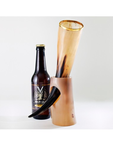 Cuerno Vikingo de 1/3L con soporte