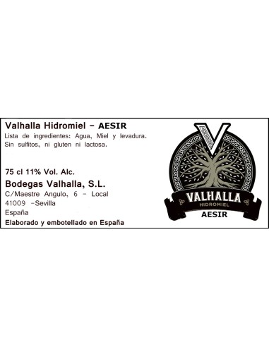 Valhalla Classique - Botella de 75cl