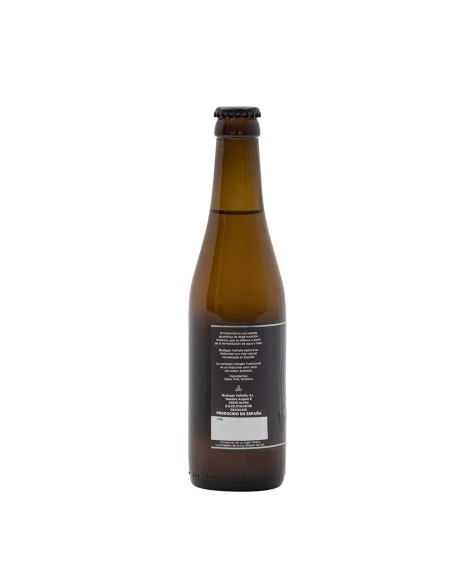 Valhalla Tradicional - Botellin de 33cl. Trasera.