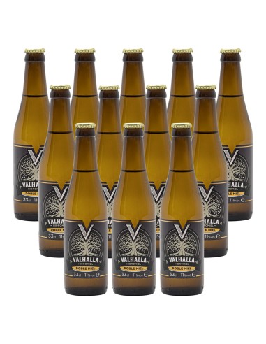 Valhalla Doble Miel - 12 Botellines de 33cl
