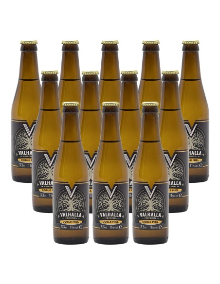Valhalla Doble Miel - 12 Botellines de 33cl